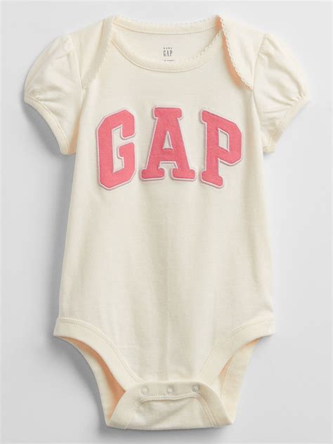 Baby Gap Logo Bodysuit Gap Factory