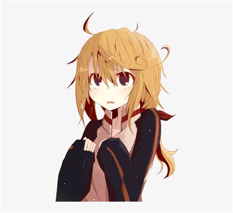 Transparents Anime Girl Blonde Hair Transparent Png 491x700 Free Download On Nicepng