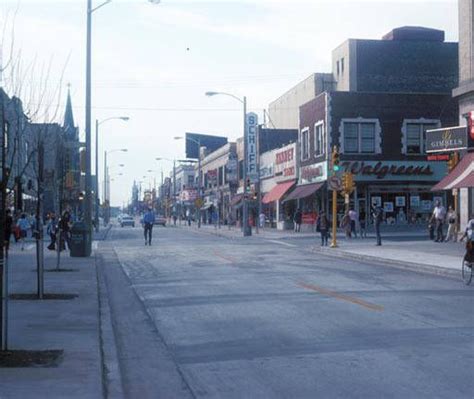 West Mitchell Street From 11th Street Looking West 1975 With Gimbels
