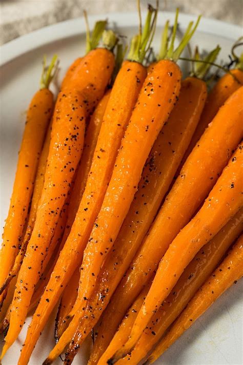 Seasoned Whole Roasted Carrots The Vegan Atlas
