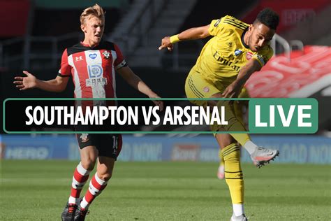 Live Football - Southampton vs Arsenal - Live Streaming | Premier League Live | Sky Sports Live 