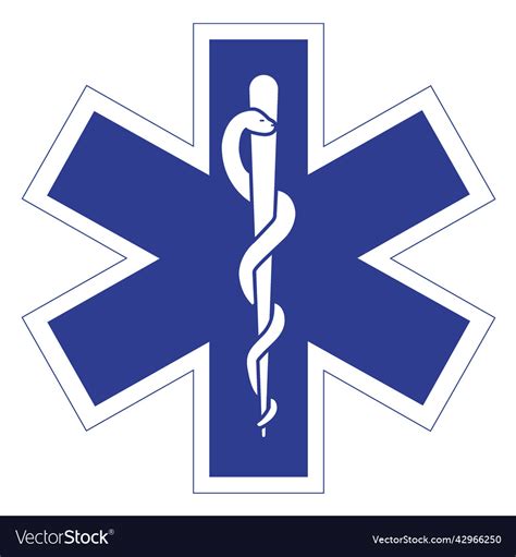 Emt Paramedic Logo Royalty Free Vector Image Vectorstock