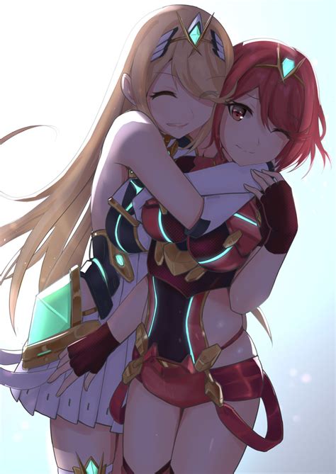 Pyra And Mythra Xenoblade Chronicles And More Drawn By Yng D