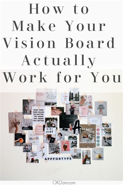 Vision Board Manifestation And How To Make Your Vision Board Work For
