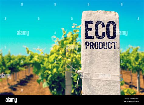 Eco Product Ecological Concept Stock Photo Alamy