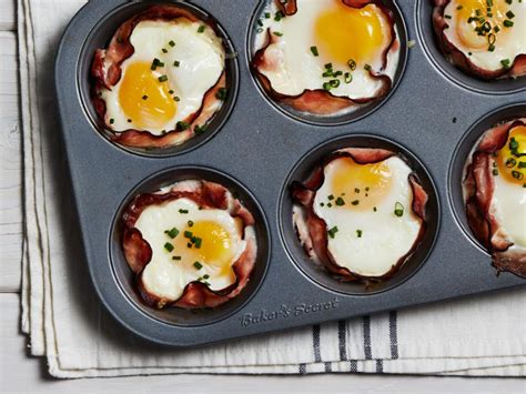 Baked Ham And Egg Cups Recipe Food Network Kitchen Food Network