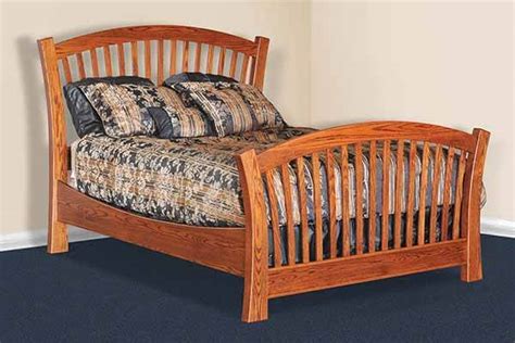 Amherst Mission Bed American Oak Creations Product