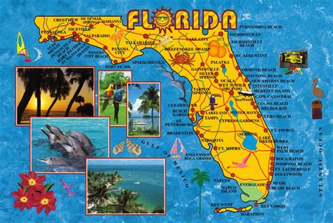 Florida Map Postcard Available A Photo On Flickriver