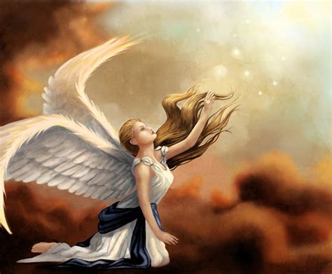 Angel In The Clouds By Starlitemaiden On Deviantart