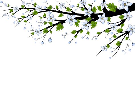 Flowers Ppt Backgrounds Templates Download Free Flowers Clipart