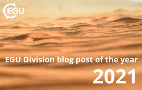 Geolog Congratulations To The Winners Of The Egu Best Blog Posts Of 2021