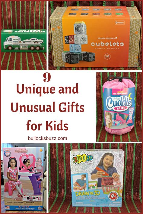 Wondering what are the best gifts for kids, babies or teenagers? 9 Unique and Unusual Gifts for Kids - Hours of Fun!