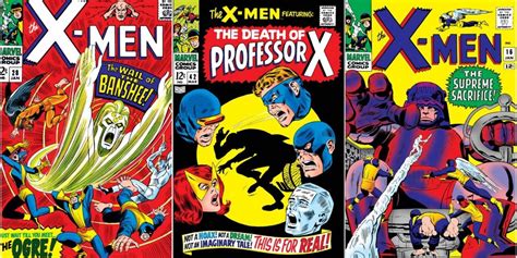 10 Best X Men Comic Covers From The 60s Ranked