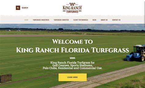 King Ranch Florida Turfgrassbest Css Website Gallery Css Galleries