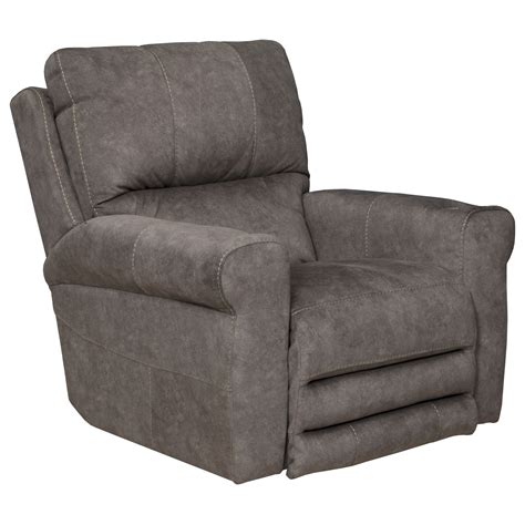 Catnapper Vance Casual Voice Controlled Power Lay Flat Recliner With