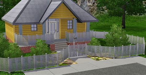 Mod The Sims Your Wish Is Granted A Short Chain Fence