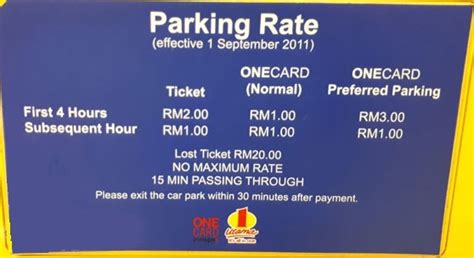 Bus from singapore to one utama is one of the popular bus routes especially among the locals. Kuala Lumpur Parking: One Utama Parking Rate