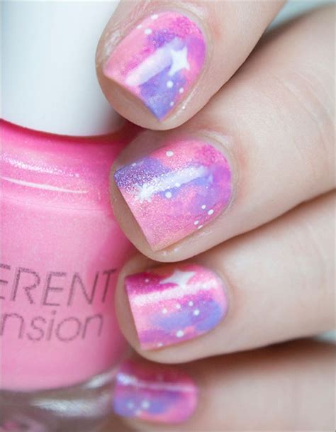 Galaxy Nail Arts Are Super Hot Right Now And Look Good Almost On Any