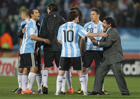 Diego Maradona And Lionel Messi Photos Photos Argentina