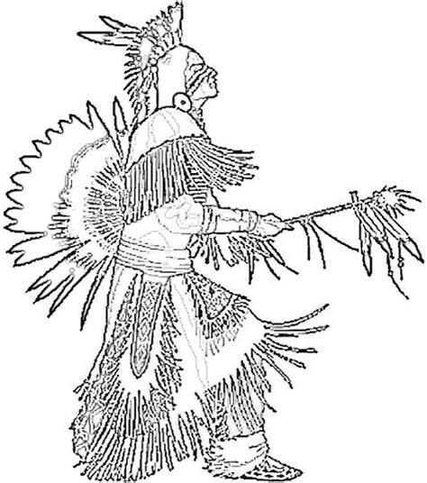 Pow Wow Coloring Page Dahliailwyatt