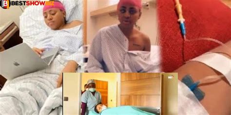 Sad Regina Daniels Admitted To The Hospital Again After Surgery