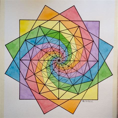 Regolo Desenho De Mandala Desenhos Com Formas Geometricas Fractais