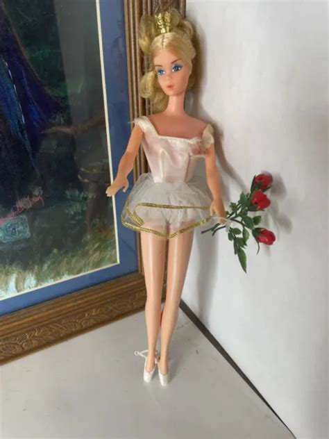 Vintage Ballerina Barbie 9093 1975 Mattel Rare Honey Blonde Hair Read 78 95 Picclick