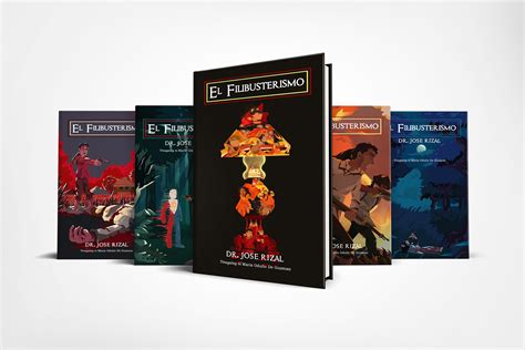 Collection Of Redesigned El Filibusterismo Book Covers On Behance