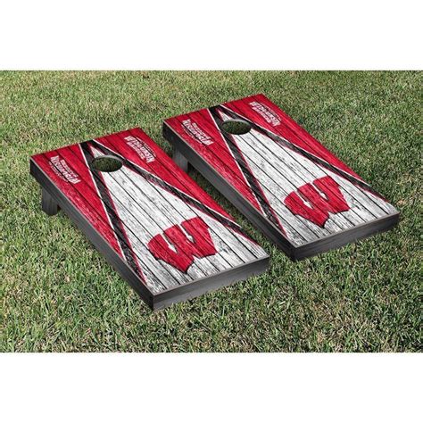Victory Tailgate Wisconsin Badgers Cornhole Game Set 814530 Picnic