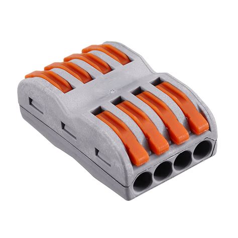 Wire Connector Spl 4 Quick Terminal 4 Position Docking Connector High