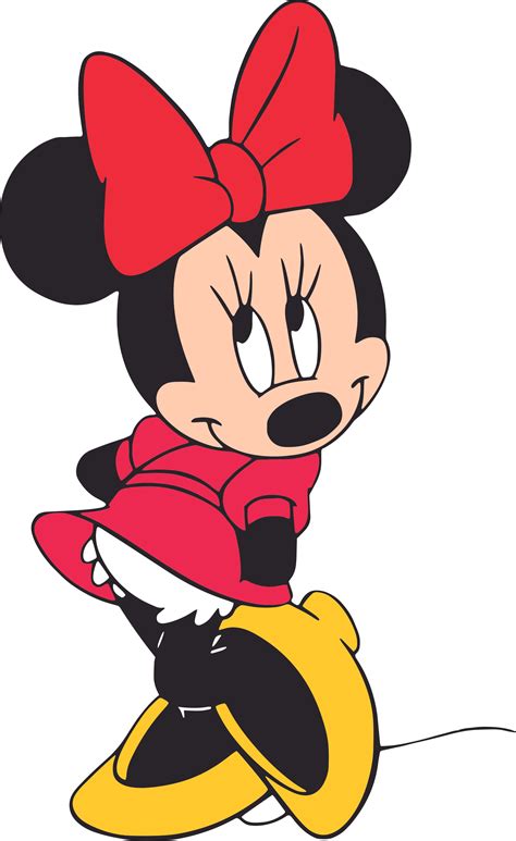 Cute Minnie Mouse Disney Cartoon Customized Wall Decal Custom Vinyl