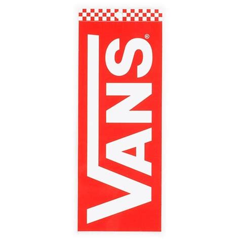 Aesthetic Vans Logo Red