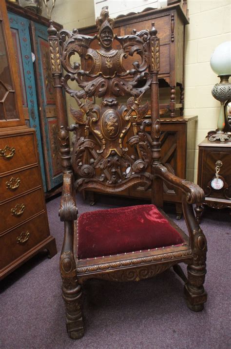 Throne chair payment plans available put $39 down as your initial payment and you get 1 year to payoff. Antique Spanish Throne Chair Conquistador High Back Royal ...