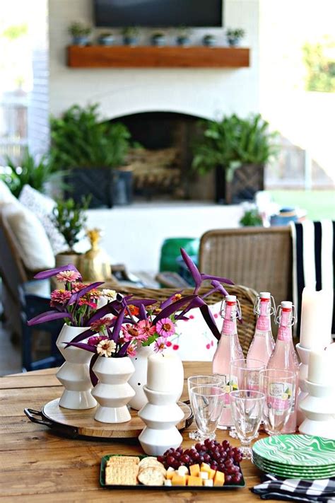 2018 Summer Home Tour Part 2 Patio Refresh Dimples And Tangles