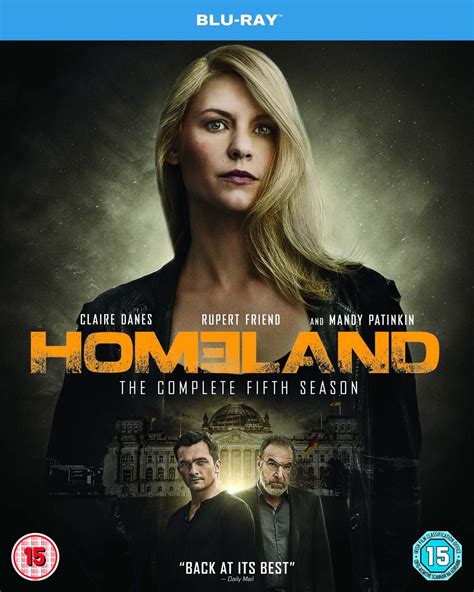 Homeland Series 5 Edizione Regno Unito Reino Unido Blu Ray Amazones Cine Y Series Tv