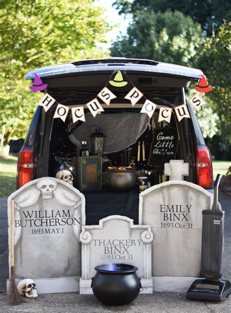 35 Amazing Trunk Or Treat Ideas For Halloween Pineapple Paper Co