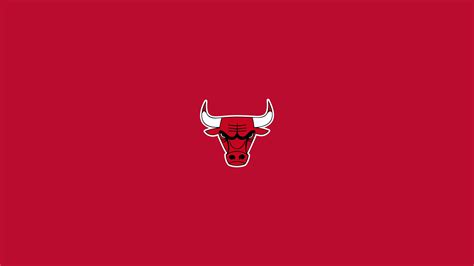 Basketball Bulls Crest Emblem Logo Nba Red Background Hd Chicago Bulls