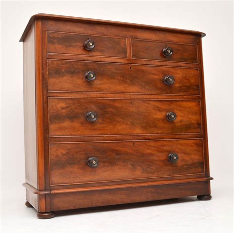 Antique Victorian Mahogany Chest Of Drawers Marylebone Antiques