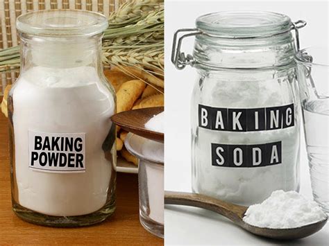 Whats The Difference Between Baking Powder And Baking Soda