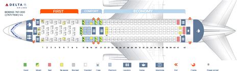 28 Delta 767 400 Seat Map Maps Database Source