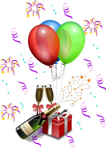 New Year S Eve Celebration Clip Art At Vector Clip Art