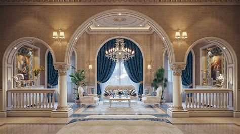 Luxury Mansion Interior Qatar — Taher Design Studio Luxury