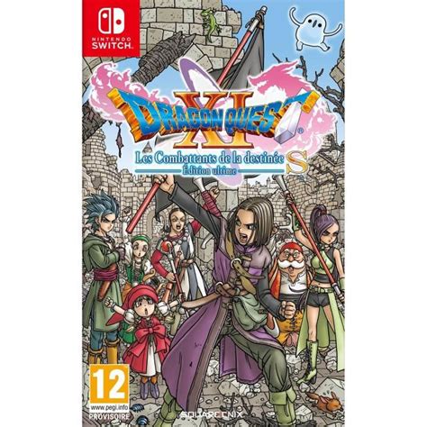 Dragon Quest Xi S Les Combattants De La Destinée Edition Ultime Jeu Switch Achat Jeux