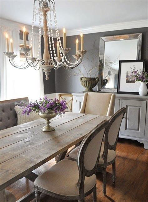 39 Rustic Glam Dining Room Makeover Ideas 39