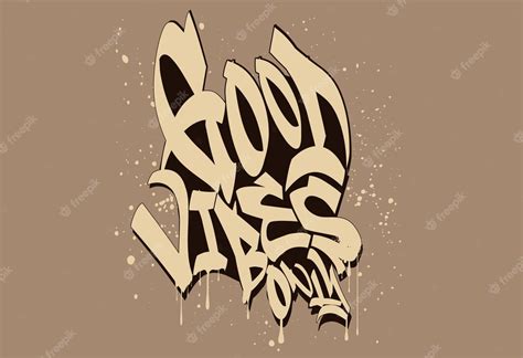 Premium Vector Typography Street Art Graffiti Slogan Print With Spray