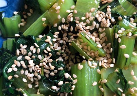 Sesame komatsuna greens Recipe by Alessandra | Recipe | Greens recipe, Dark leafy greens, Greens
