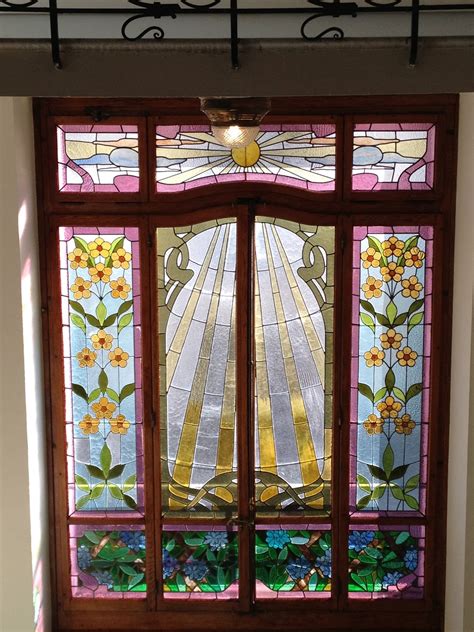 Where Beechmast Falls Art Nouveau Stained Glass In A Lakeside Hotel