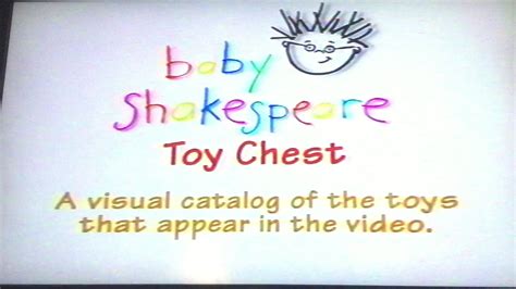 Baby Shakespeare Toy Chest
