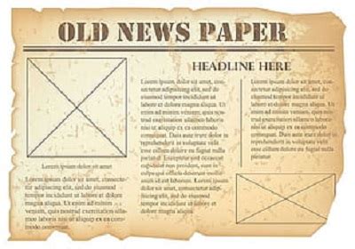 Old Vintage Newspaper Templates Free Word PDF Template Republic