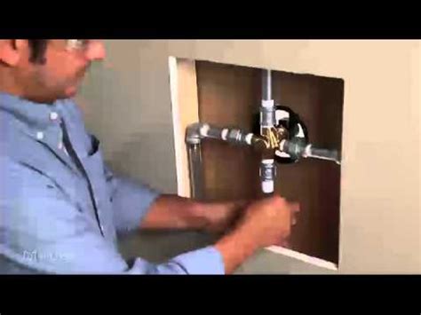 I want to stop the drip. Installing A One-Handle Posi-Temp® Shower Valve: IPS to ...